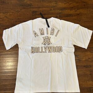 AMIRI White Hollywood Tee